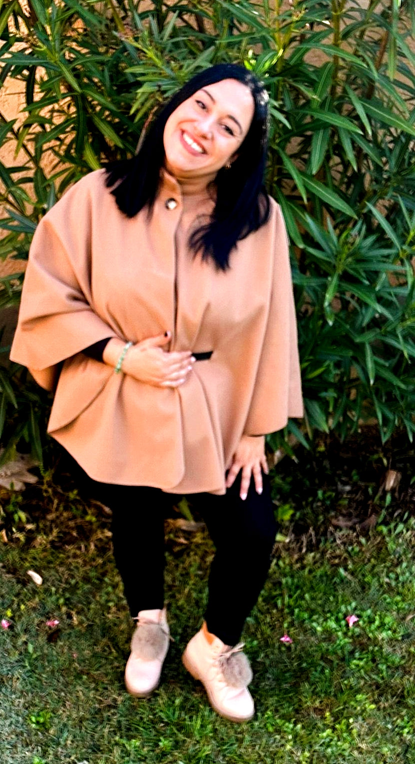 Manteau Capeline "Majestueuse"