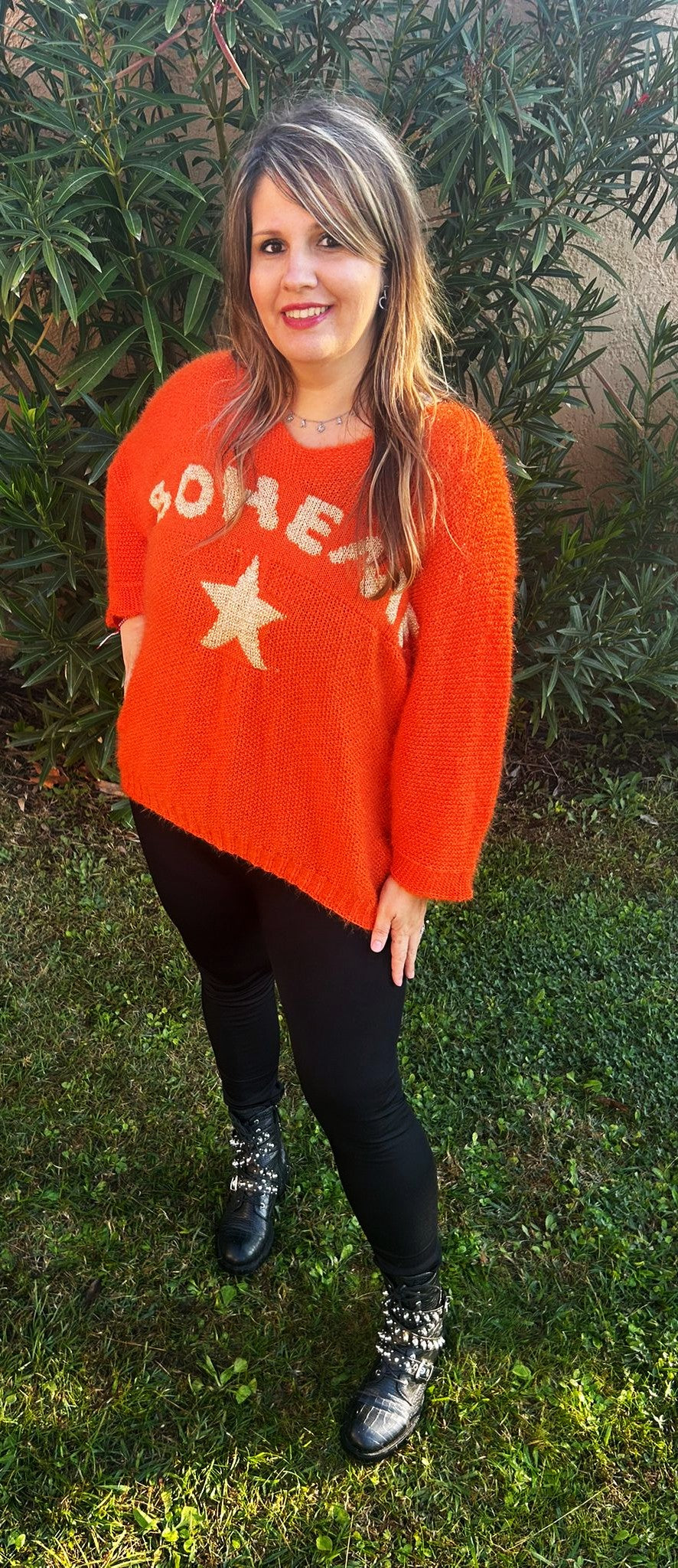 Pull hiver "Bohème"