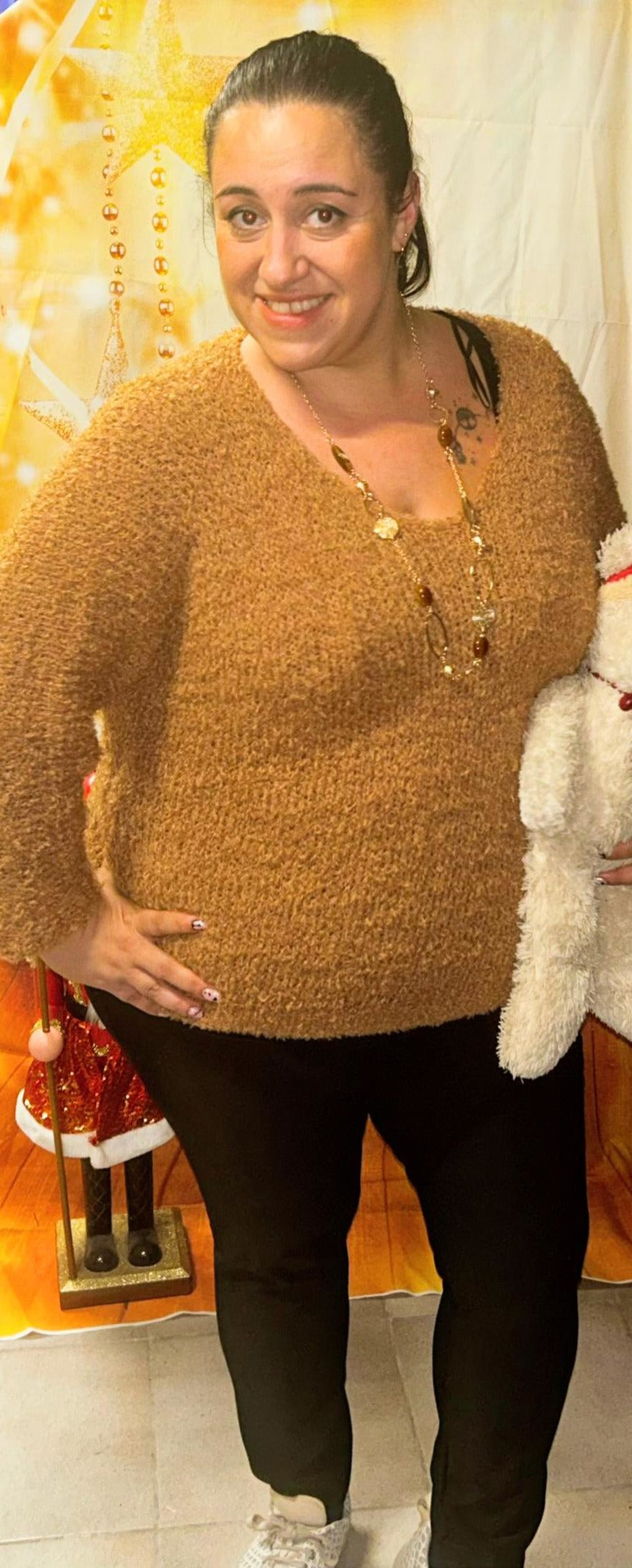 Pull moumoute " Tendresse"