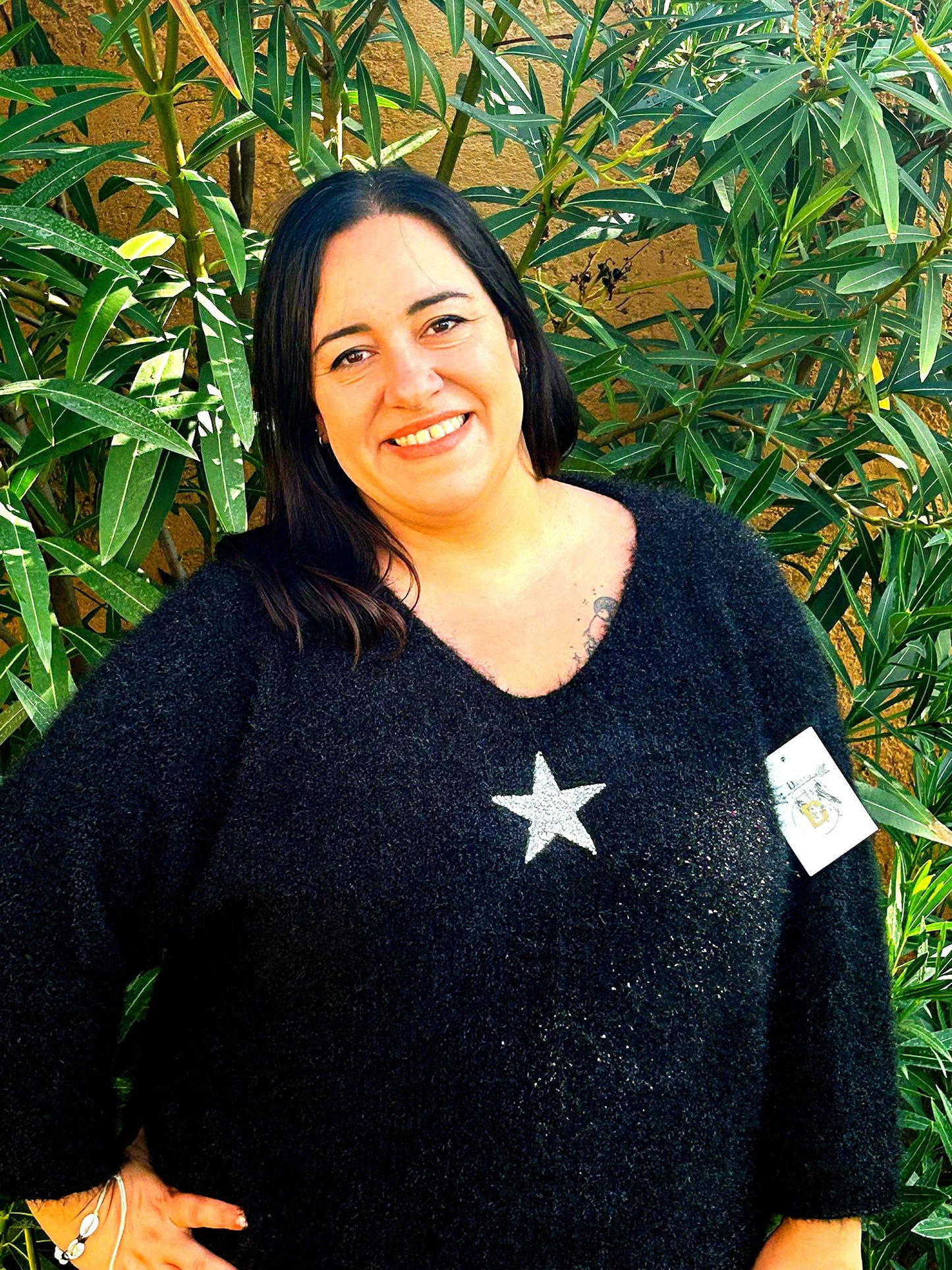 Pull scintillant "Star"