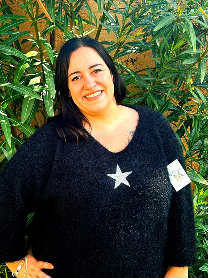 Pull scintillant "Star"