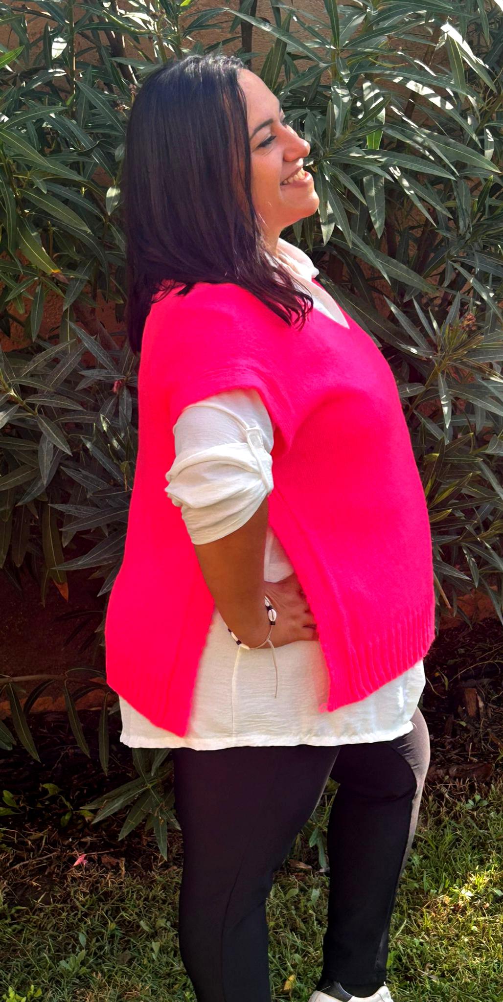 Pull sans manche cap " "