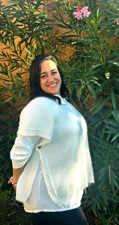 Pull sans manche "Douceur"