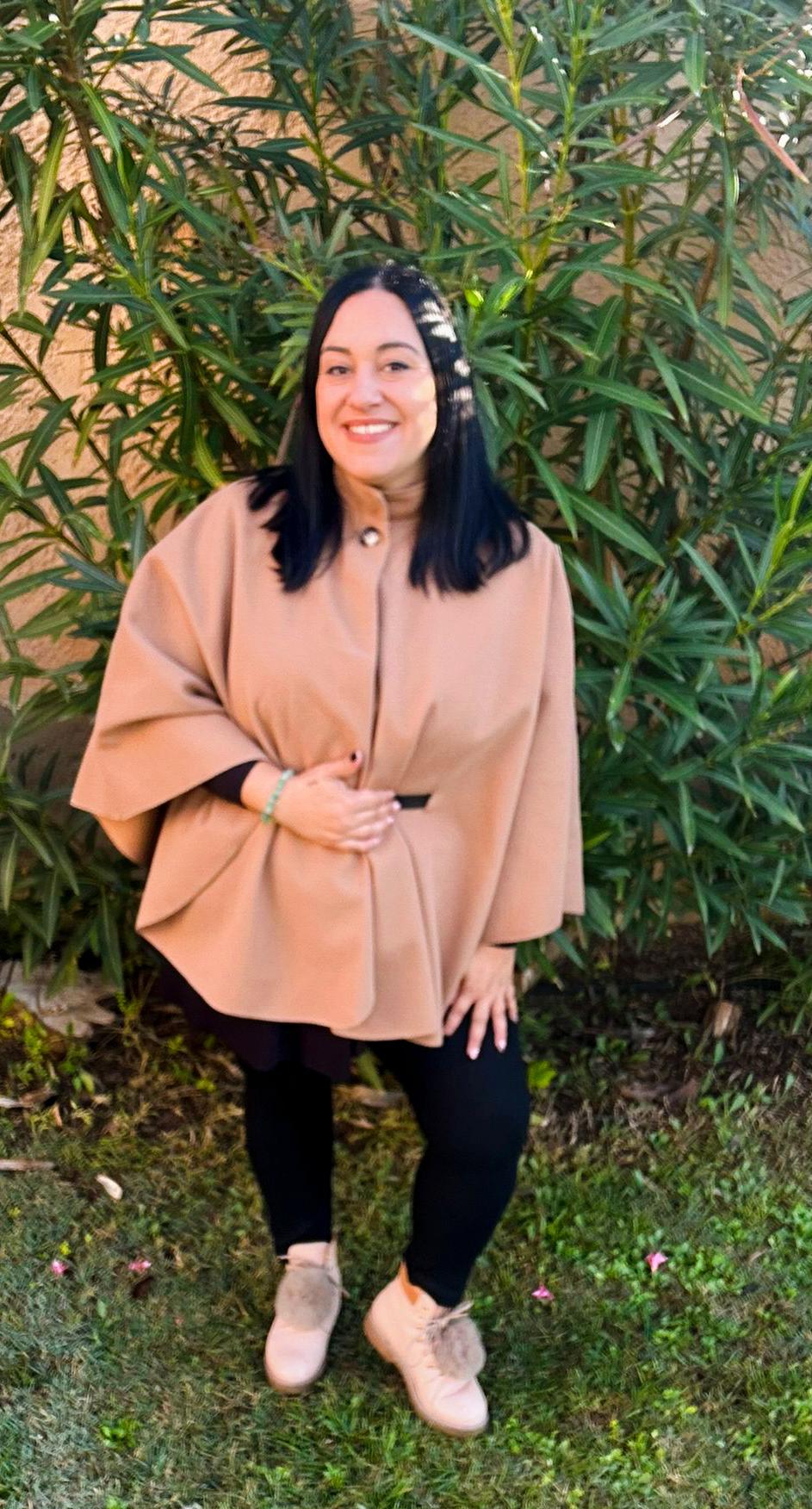 Manteau Capeline "Majestueuse"