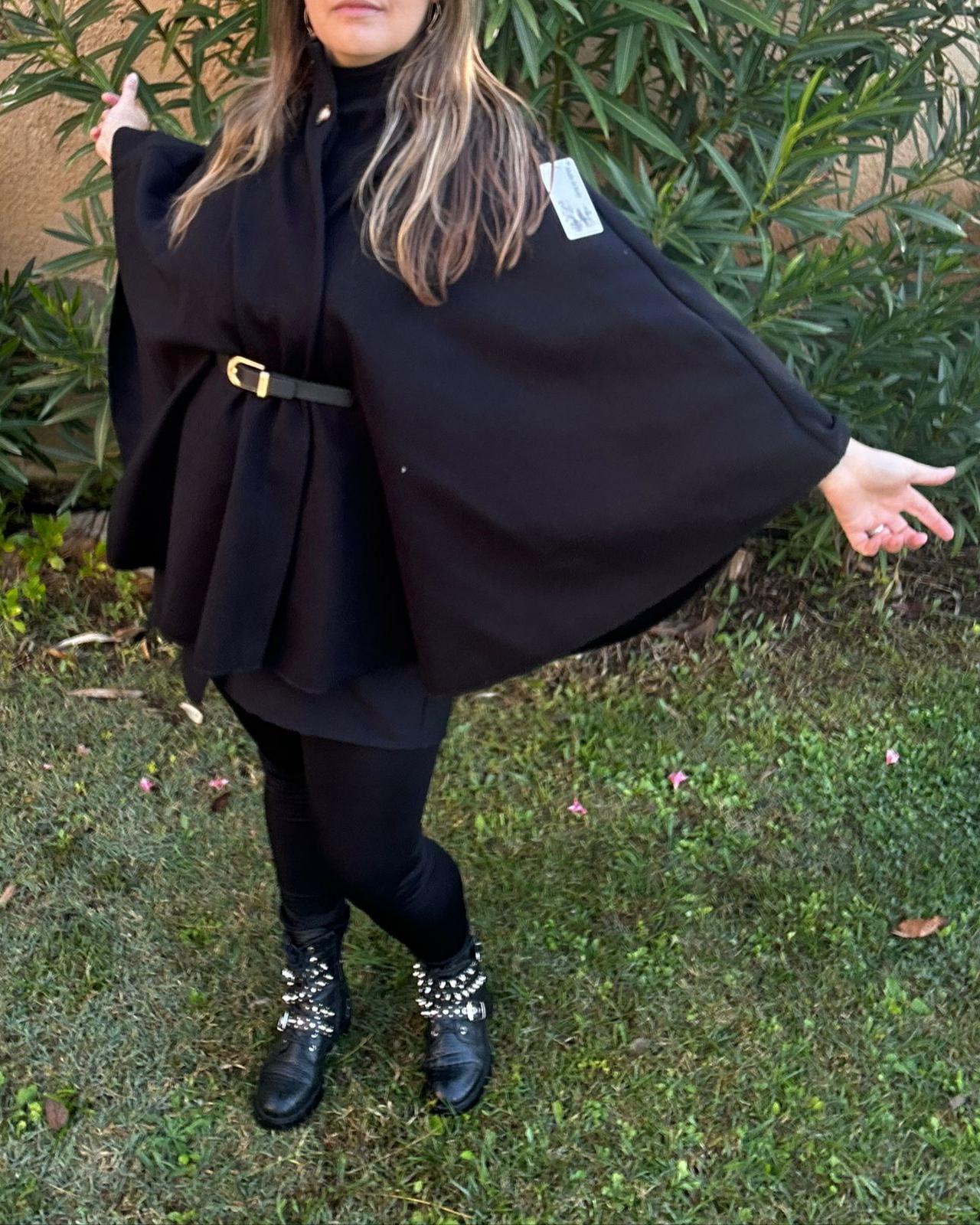 Manteau Capeline "Majestueuse"