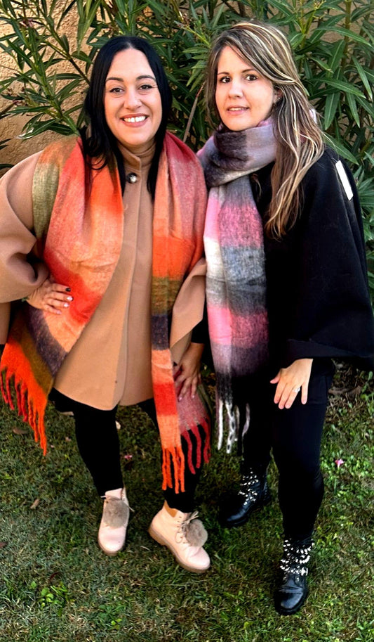 Echarpe " Nuance Boréale"