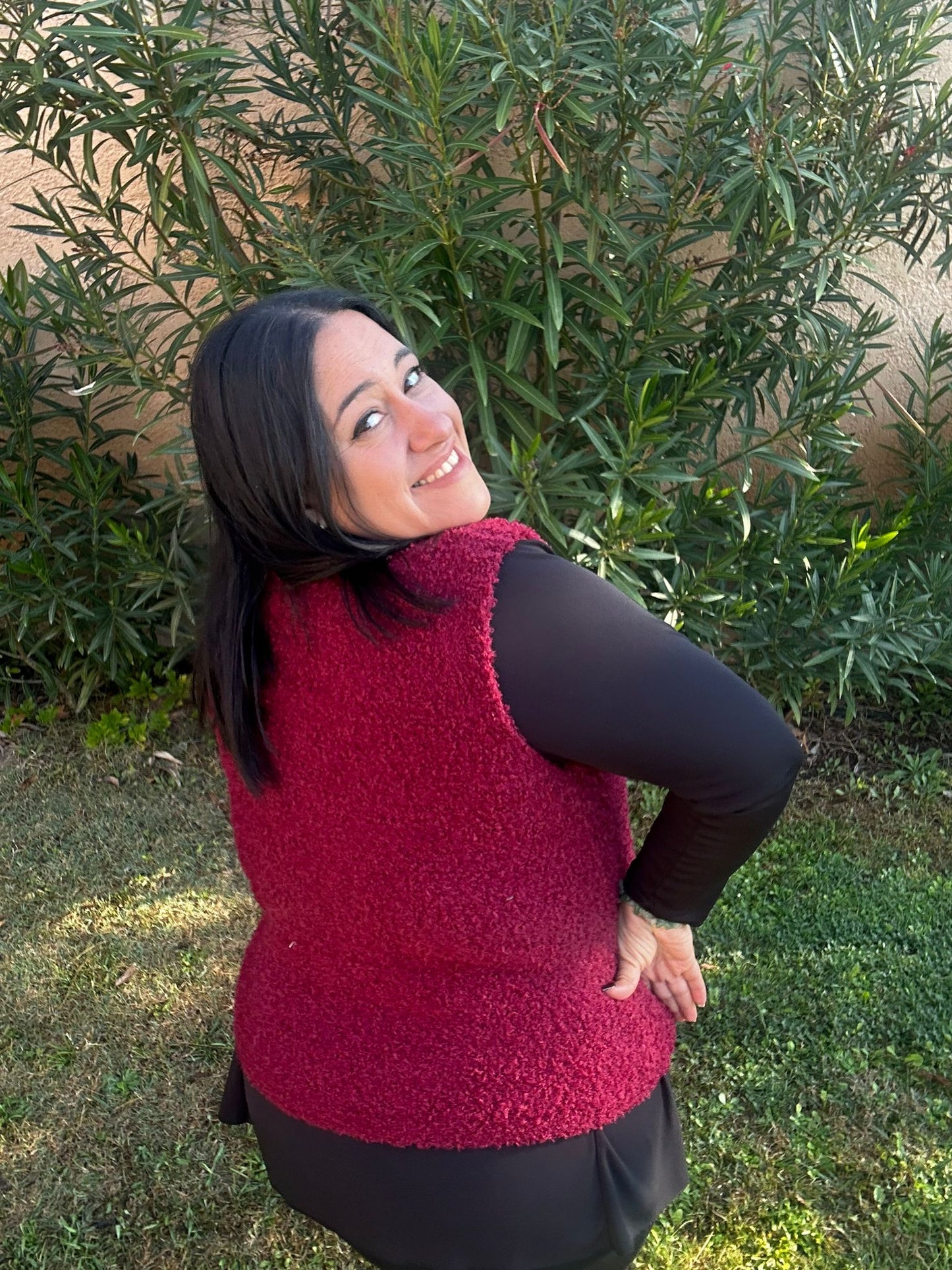 Veste cardigan chaude " Chaleureuse"