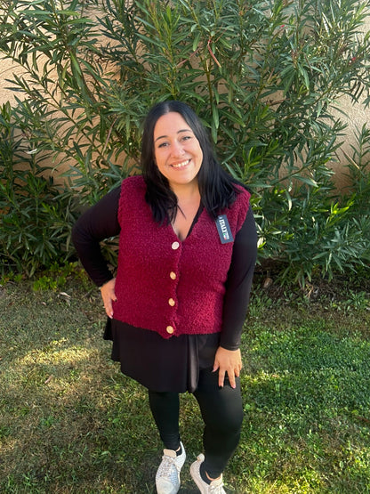 Veste cardigan chaude " Chaleureuse"