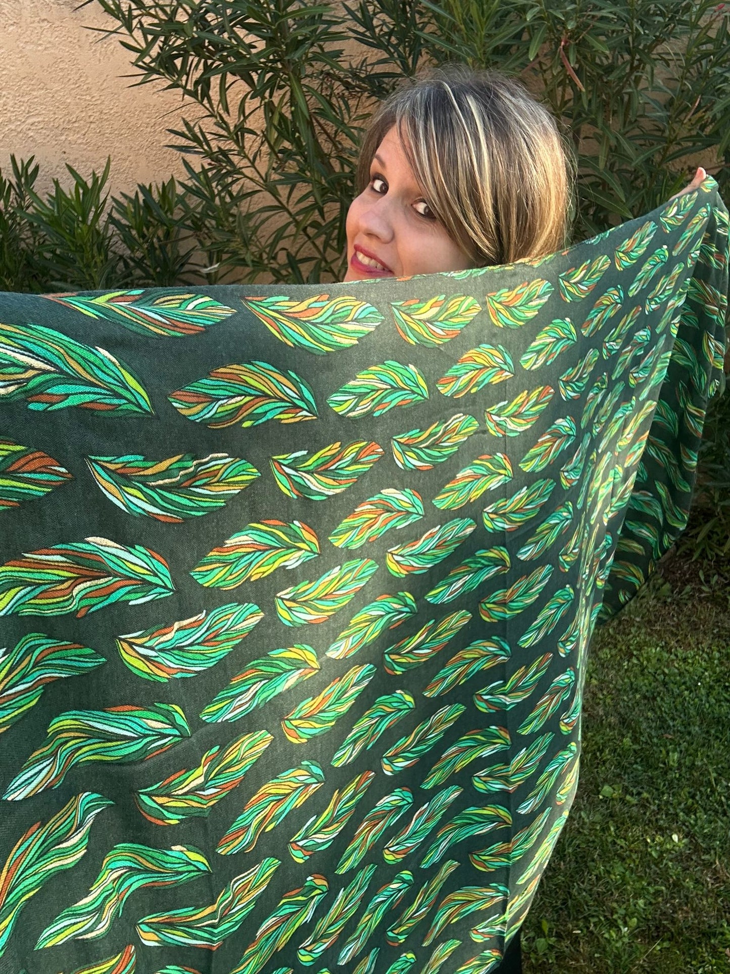 Pull Tunique Foulard "Hivernale"