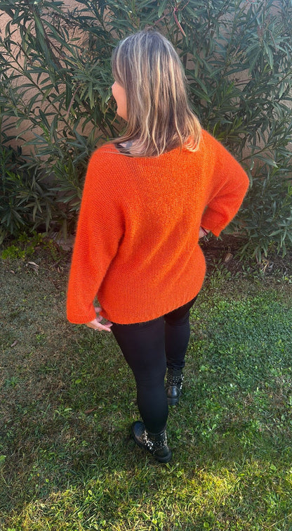 Pull hiver "Bohème"