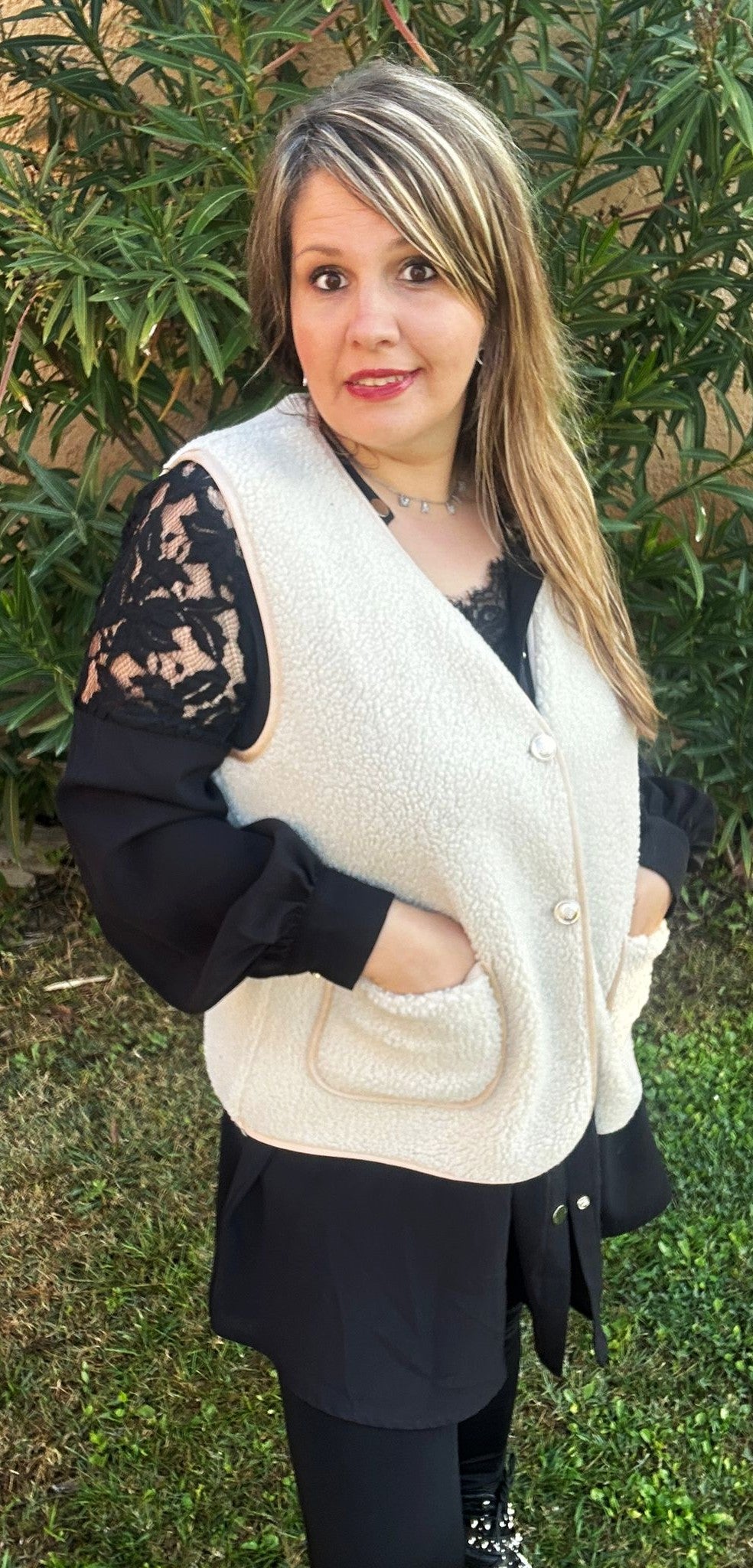 Veste sans manche avec Poche "Malicieuse"