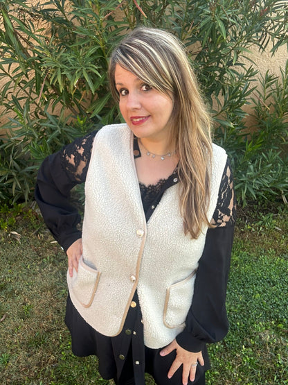 Veste sans manche avec Poche "Malicieuse"