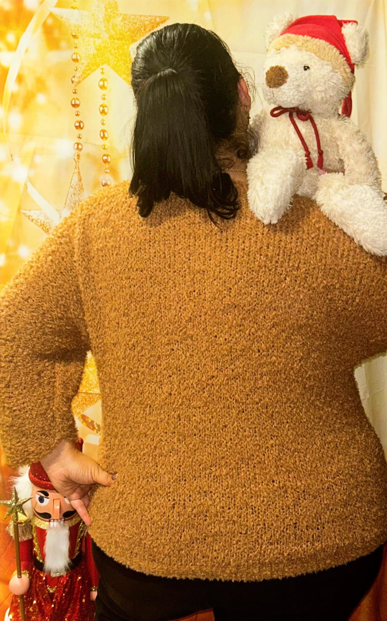 Pull moumoute " Tendresse"