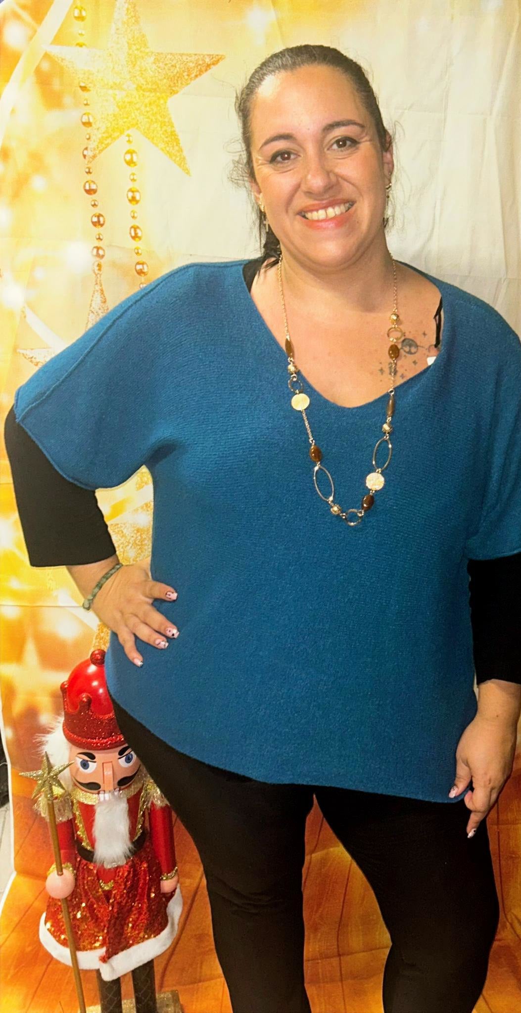 Pull fin mi manche "Epuré"