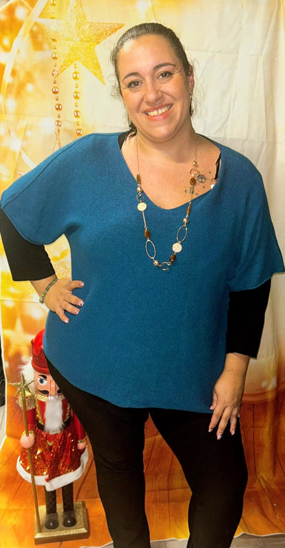 Pull fin mi manche "Epuré"