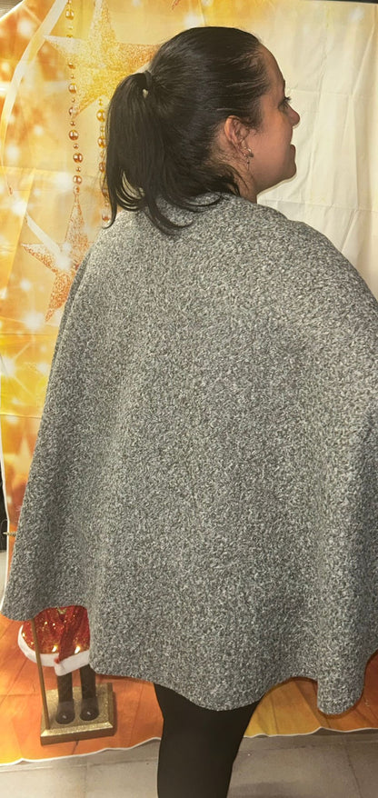 Cap poncho écharpe "Envolée°