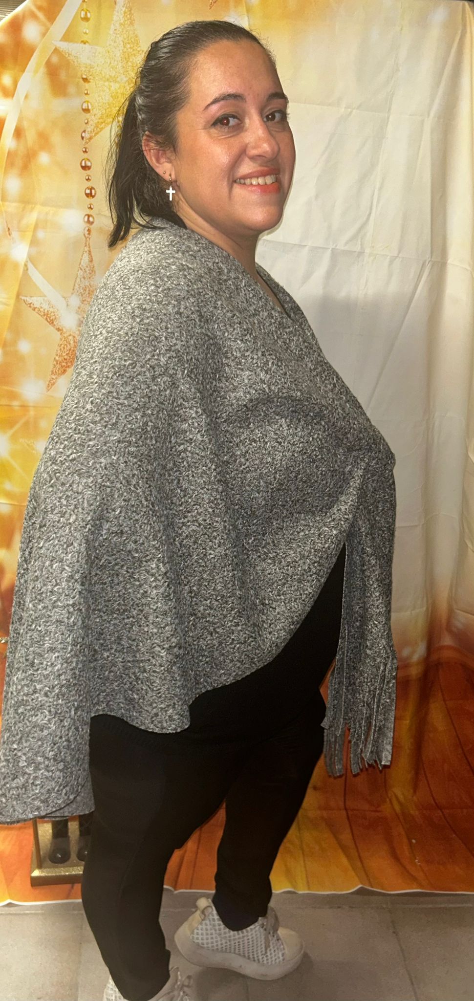 Cap poncho écharpe "Envolée°