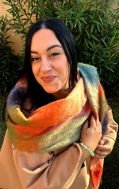 Echarpe " Nuance Boréale"