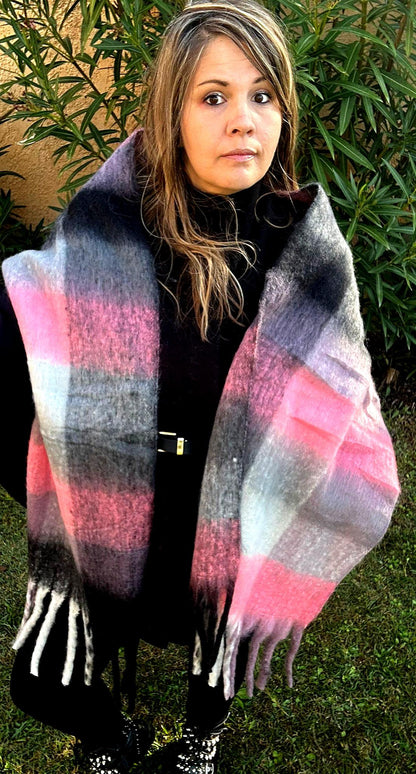 Echarpe " Nuance Boréale"