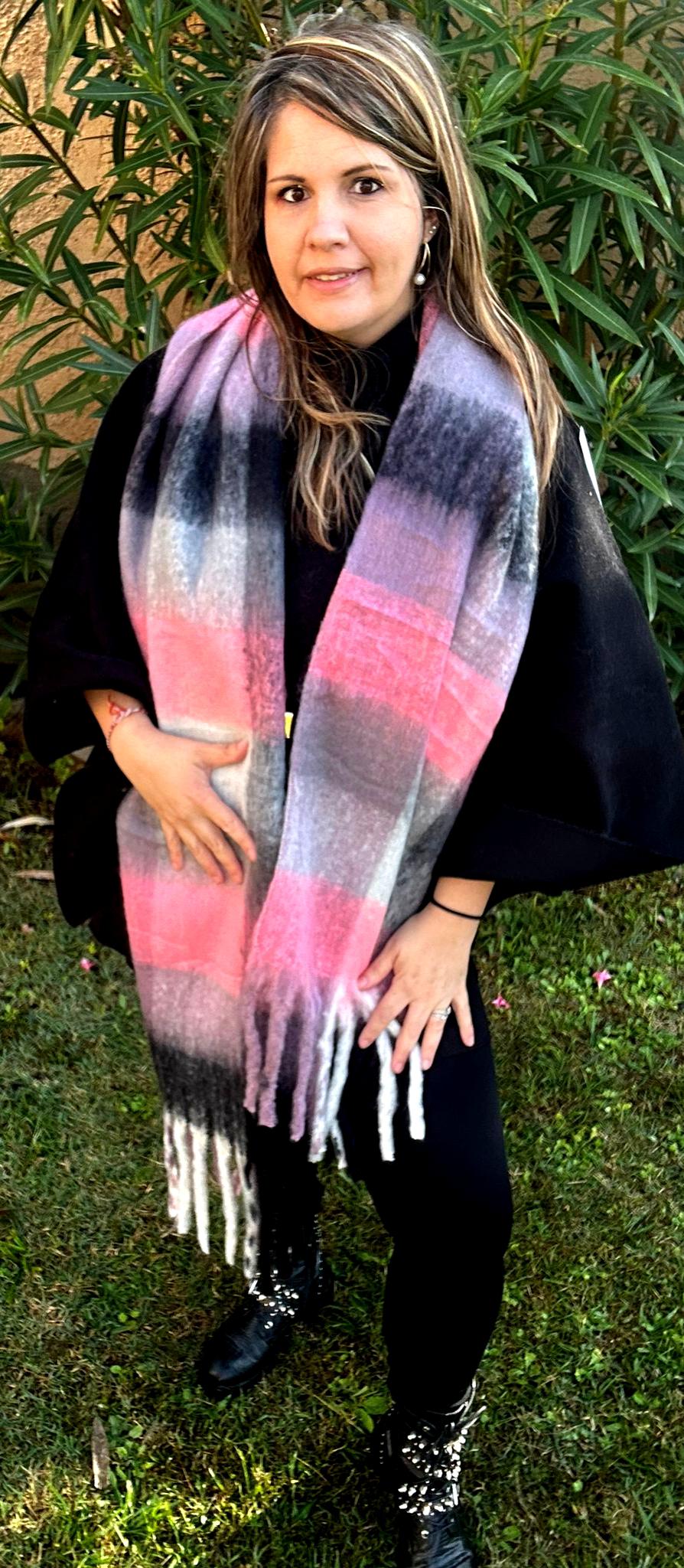 Echarpe " Nuance Boréale"