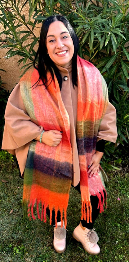 Echarpe " Nuance Boréale"