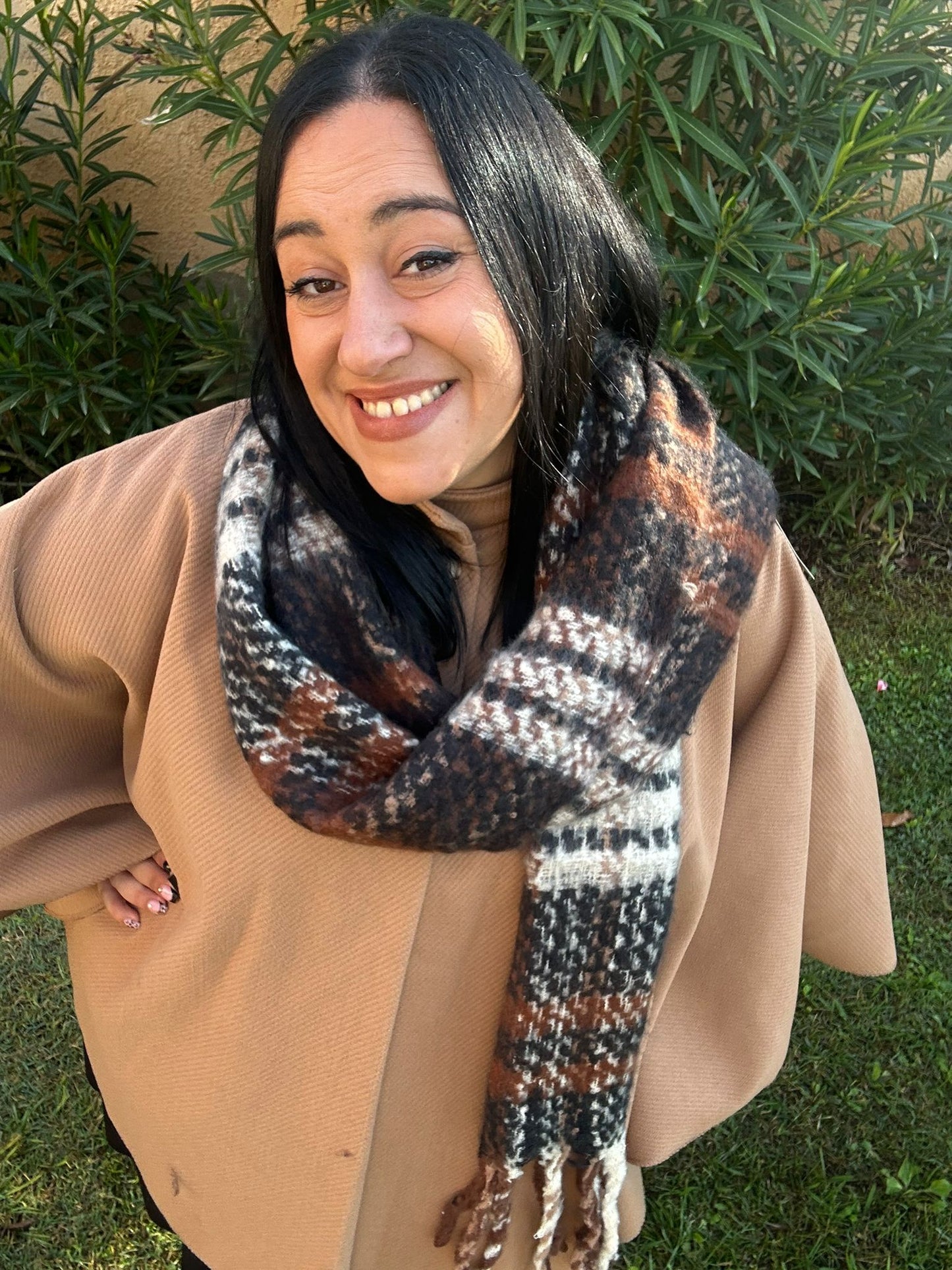 Echarpe " Echos d'hiver"