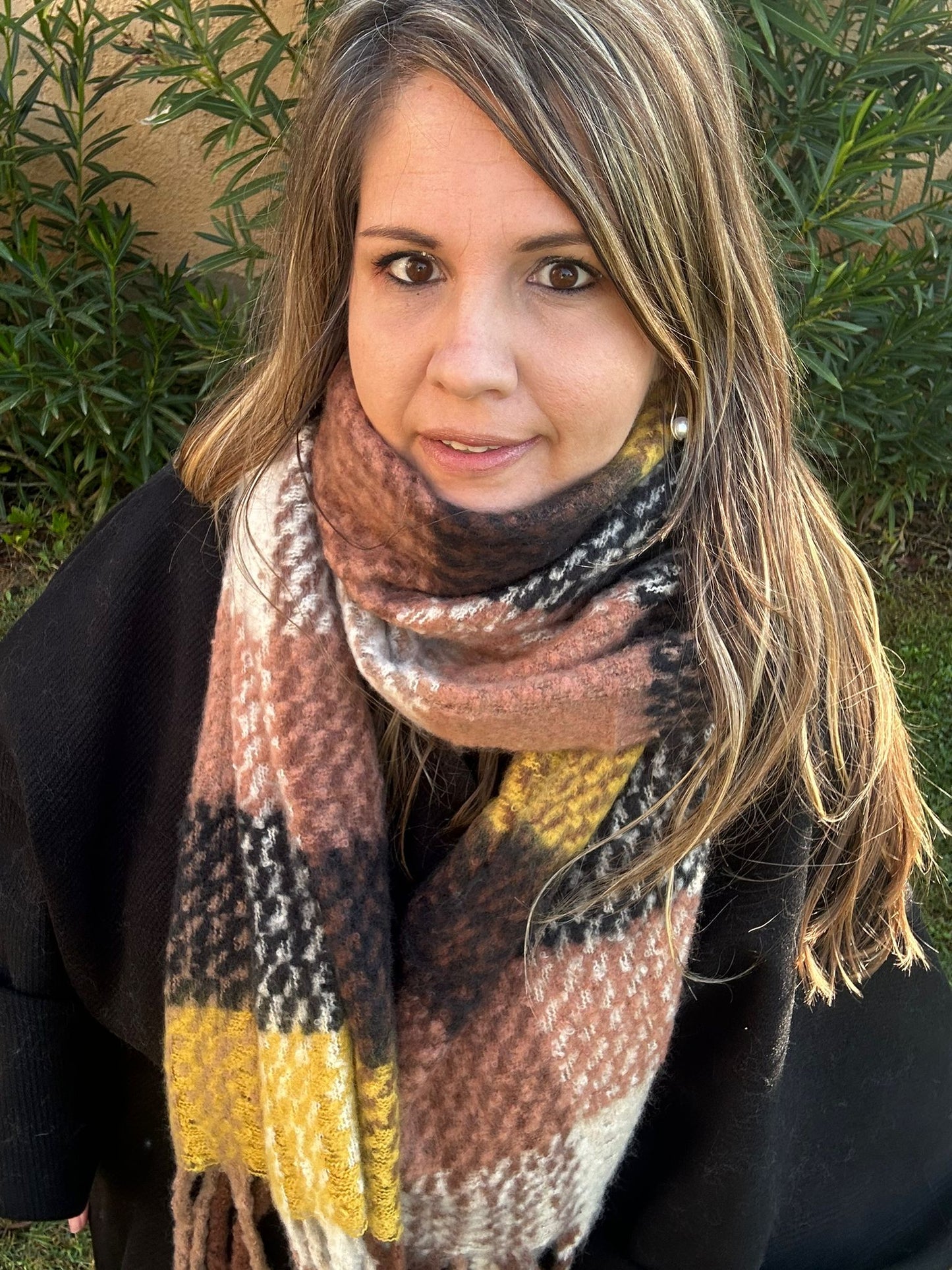 Echarpe " Echos d'hiver"