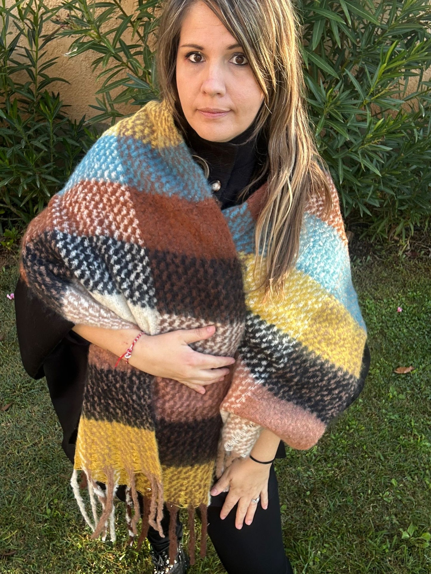 Echarpe " Echos d'hiver"