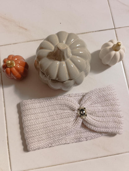 Bandeau cache oreille hiver " Diamant"